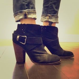 Betsey Johnson Suede Bootie